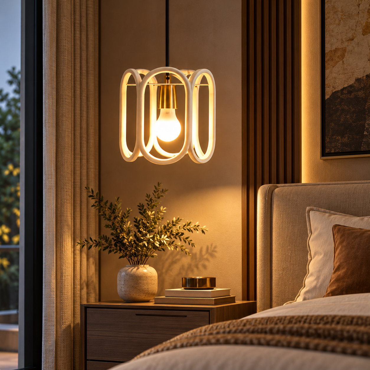 8-Light Chandelier Hover