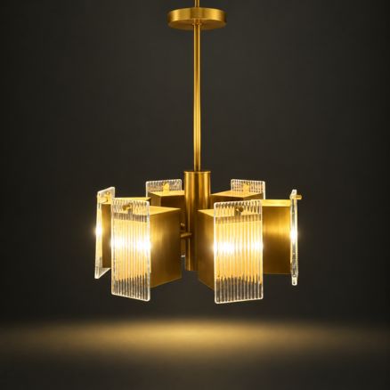 Glass Chandelier